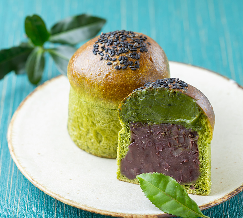 熱海ばたーあんパン 抹茶